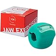 Jaw Exerciser Double Chin Toner | Jawline Exerciser Chew | Jaw Trainer | Workout Face Muscles | Jawline Toner | Neck Trainer | Woman & Men (Green)