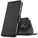 Produktbild GeeMai Moto G7 Play Hülle, Hülle Flip Case Wallet Stylish mit Standfunktion und Magnetisch PUtasche Schutzhülle handyhüllen passt für Moto G7 Play Smartphone, Schwarz