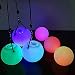 Produktbild Weiyi0765 1 x LED POI Jonglier-Kugeln, geworfene Bälle für professionelle Bauchtanz, leuchtende Handrequisiten, Glow Flow Poi Spinning Practice, Batterie im Lieferumfang enthalten