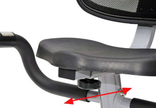 Christopeit Sitz- Ergometer RS 2, silber/schwarz, 1213 - 4