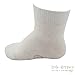 Little Grippers Light Cream Baby Socks (0-6 Months) with Stay On Technology