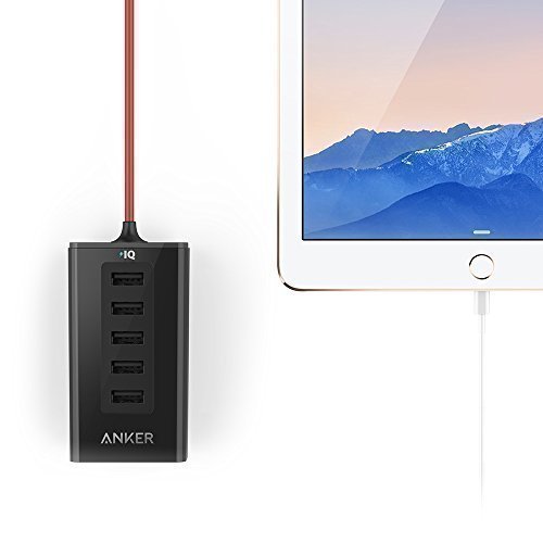 Anker-PowerDrive-5-50W-10A-5-Port-USB-Car-Charging-Hub-for-iPhone-6-6-Plus-iPad-Air-2-mini-3-Galaxy-S6-S6-Edge-and-More