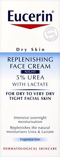 Eucerin Dry Skin Replenishing Face Night Cream - 5% Urea 50ml