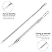Blackhead Remover | 8-Piece Beauty Set , Pimples Remover Set | Complete Set of 5 Different Tools Professional Blackhead Remover - Professional Comedone Extractor | Treatment for Spots, Blackheads and Pusteln | for Blemished Skin | Shaped | High Quality Tools with Leather Case