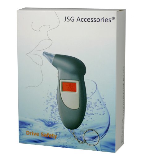 JSG-Accessories-Digital-Alcohol-Breath-Tester-Analyser-with-LCD-Display-KeychainBlack