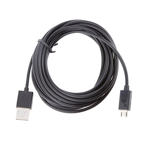 Micro USB Cable de Carga de Energ  a 3 Metros Largo para PS4 Controlador Inal  mbrico