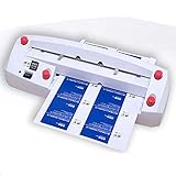 Grupo de 9 hojas, dos veces papel A4 para cortar las 10 tarjetas, se puede procesar con papel láser y papel de color.
