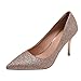 Produktbild OYSOHE Damen High Heel, Bling Spitzschuh Hochzeit Party Schuhe Freizeitschuhe