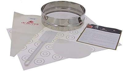 De Buyer 4856.02 Kit Macarons N°2 'Les Indispensables de la Pâtisserie'