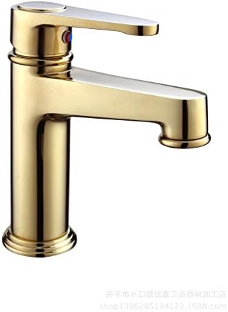 Modern fashion bathroom sink faucet Gold single hole single handle faucet basin faucet basin faucet basin faucet Gold Antique Gold