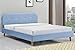Produktbild Woburn (blau Stoff Scandi Bett Rahmen – Doppelbett