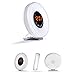 Produktbild SIWEN Wake-Up LED Licht Wecker, 7 Farben Wecker Mit Snooze, Sunrise Simulation, 6Natürliche Sounds Und Radio Funktion, 1Pack Stecker (Inklusive, EU Adapter Oder British Adapter)