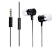 Produktbild OKCS In-Ear Kopfhörer Headset Earpod kraftvoller Bass für iPhone, Sony, Galaxy, LG, Huawei, HTC, uvm. - Schwarz