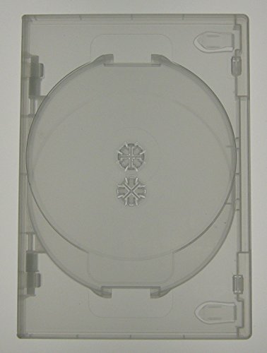 Kronenberg24 Profi DVD Hüllen 6fach 15mm transparent – 10 Stück - 5