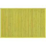 Alfombra de Bambú de Color Verde Pistacho