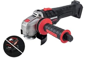 PARKSIDE Performance X20V PWSAP 20 Bezprzewodowa szlifierka kątowa (bez szczotek/bezszczotkowa, bez akumulatora, bez ładowarki, w walizce transportowej)