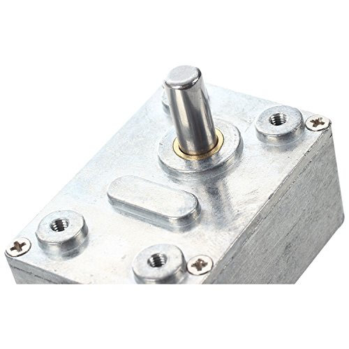 SODIAL (R) 3500/ 2 RPM U Abtriebsdrehzahl 2-Pin 6 mm Wellengetriebemotor 12V Spannung - 5
