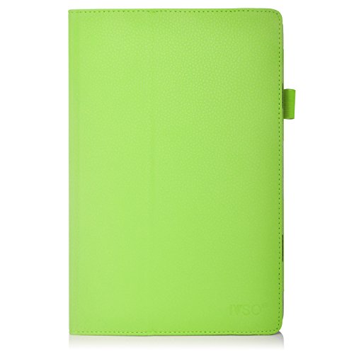 Acer Iconia Talk S (A1-734) 17,78 cm (7 Zoll) hülle, IVSO hochwertiges PU Leder Etui hülle Tasche Case – mit Standfunktion, super 360° Anti-Wrestling, ist für Acer Iconia Talk S (A1-734) 17,78 cm (7 Zoll) Tablet-PC perfekt geeignet (Für Acer Iconia Talk S (A1-734), Grün) - 4