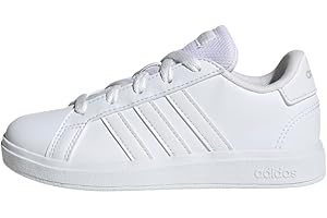 adidas Grand Court Lifestyle Tennis Lace-up Shoes, Scarpe Unisex-Bambini e Ragazzi