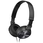 Sony MDRZX310 Foldable Headphones - Metallic Black