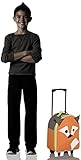 Lässig Trolley Kindertrolley stabil Reisegepäck Kinder Reisekoffer Koffer mit Packriemen, Reißverschlussfach, Namensschild, Little Tree Fox - 8