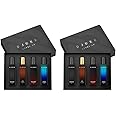 Djokr Perfume Gift Set for Men Pack of 8x20 ML | Eau De Parfum | Premium Luxury Long Lasting Fragrance Spray | Signature, On The Rocks, Oud Wood, Marine (4x20 ml)