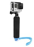 SOPORTE IMPERMEABLE - Este stick está compuesto de ABS y es completamente antioxidante. Acompañado por una correa ajustable, este palo selfie universal tiene un agarre óptimo que le permite utilizar su cámara de forma segura.