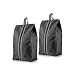 Produktbild Schuhtasche, laxikoo 2er Set Wasserfeste Schuhbeutel Staubdichten Schuhsack mit Tragegriff Trennen Schmutzige Schuhe von sauberer Kleidung für Reise, Sport, Zuhause, Koffer, Gepäck, Schwarz