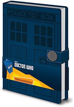 Doctor Who Notebook Tardis Door Official Blue Premium A5 One Size