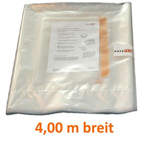 easyTEC Staubschutzwand 4000, BxH 4,00m x 4,00m, Folienwand, Ersatzwand
