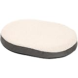 Karlie Ortho Bed, Oval Liegebett, grau 55 x 40 x 7 cm