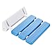 Produktbild LIPAI Klappstuhl Bad Bad Hocker Bad Bank VerstäRken Massivholz Klappstuhl Dusche Stuhl Wand Stuhl Wand Bank äNderung Schuh Bank Gang Mittelmeer Blau 32 * 10 * 32,8 cm