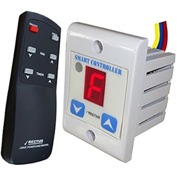 Rectus Enterprises Plastic Digital Wireless Remote Fan Regulator