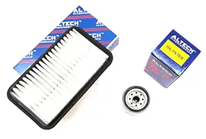 ALTECH Hi-Performance Air + Oil Filter Set For Maruti Wagon R (1ST GEN 2000 To 2009)