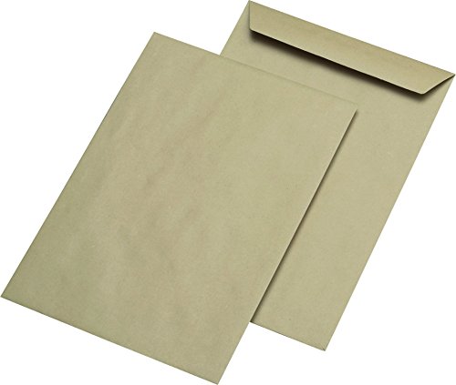 Elepa Rössler Envelope 30005510 Envelopes Without Window 110 g/m² Pack of 250 B4 Gummed Brown
