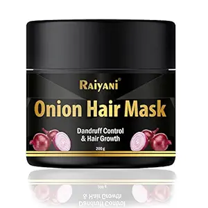Raiyani Onion Hair Mask for Hairfall & dandruff control (200gm)