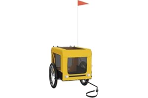 vidaXL Remolque de Bicicletas para Mascotas remolques de Bicicletas para Mascotas Remolque de Bicicletas