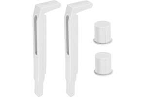 SG Store 2 Pezzi Di Ricambio Per Chiavistello Per La Pulizia Delle Finestre Del Tetto Con Dado Per Il Fissaggio Durante La Pulizia Delle Finestre Del Tetto Compatibile Con Velux GGU GPU GHU Grigio