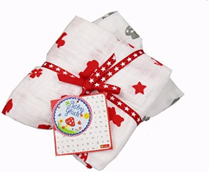 Baby Charms Muslins Set, 70 x 70 cm, Model# 12347