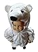 Produktbild Eisbären-Kostüm, F24/00 Gr. 80-86, für Klein-Kinder, Babies, Eis-Bären Kostüme Fasching Karneval, Kleinkinder-Karnevalskostüme, Kinder-Faschingskostüme,Geburtstags-Geschenk Weihnachts-Geschenk