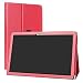 Produktbild LiuShan ALLDOCUBE Power M3 hülle, Folding PU Leder Tasche Hülle Case mit Ständer für 10.1" ALLDOCUBE Power M3 Android Tablet PC,Rot