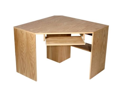 Alphason Oakwood Oak Corner Desk