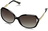 Protective case included Gucci GG0076S gafas de sol, BLACK, 60 para Mujer
