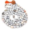 KAM Vaijanti Mala/Natural Vaijanti Mala With Rudraksha/Vaijanti Mala Original 108 Rudraksh(Length: 36 Inches,Beads: 108+1)
