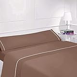 Excelente 150 - Juego Sábanas Verano Microfibra Super Lisa 3 Piezas - Tacto Soft Cama 150 x 200 cm Fabricado España