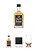 Produktbild The Glen Els Journey Harzer Single Malt Whisky 0,05 Liter Miniatur + The Glen Els Journey Harzer Single Malt Whisky 0,05 Liter Miniatur + Schiefer Glasuntersetzer eckig ca. 9,5 cm Durchmesser + The Glencairn Glass Whisky Glas Stölzle 1 Stück