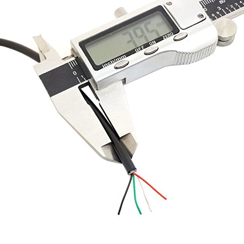 CY 30 cm USB 2.0 Typ A Buchse auf 4 Drähte Offene Kabel für Heimwerker OEM schwarz Farbe - 6