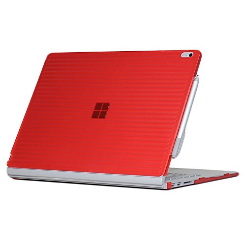 mCover Hartschalen für 13,5-Zoll Micosoft Surface Book - Rot