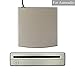 Produktbild XISEDO Externes DVD Laufwerk CD/ DVD RW Burner Writer Drive DVD ROM Player External CD RW DVD RW/CD RAM/ DVD RAM Drive for Android Autoradio, Laptop, PC, Desktop Computer (Silber)