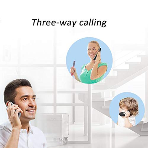 DHLIZI Festnetztelefon Digitales Schnurlostelefon Drahtloses Festnetz Festnetz Festnetz Einzelgerät Business-Office-Telefon Ältere Mobiltelefone (Farbe : B)